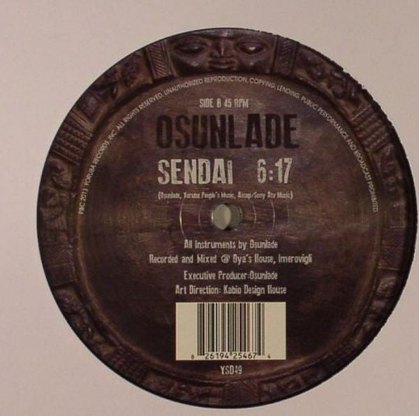 Atelewo / Osunlade : Infinity / Sendai (10")