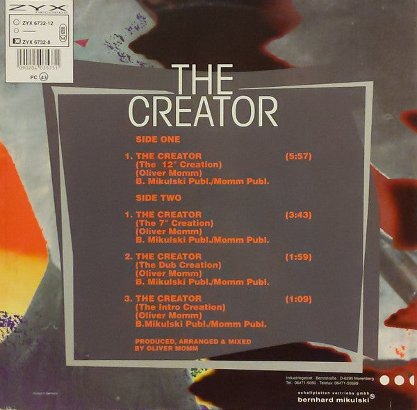 The Creator : The Creator (12")