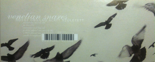 Venetian Snares : Rossz Csillag Alatt Született (2x12", Album)