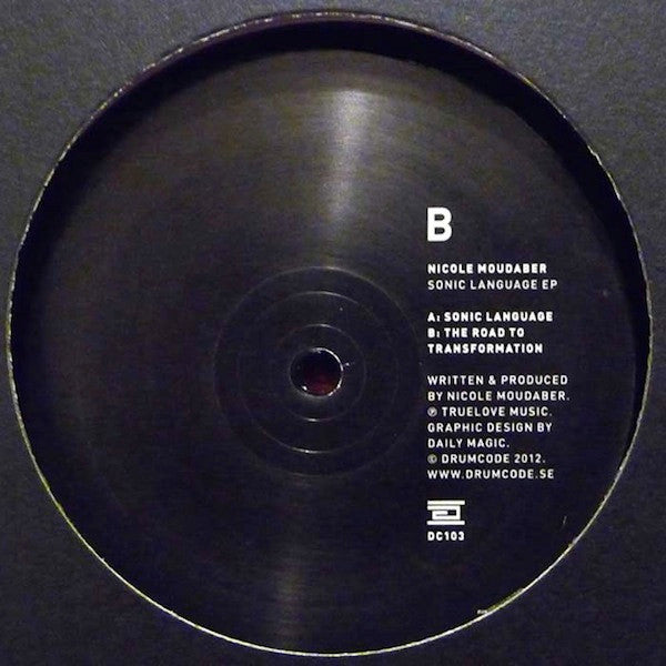 Nicole Moudaber : Sonic Language EP (12", EP)