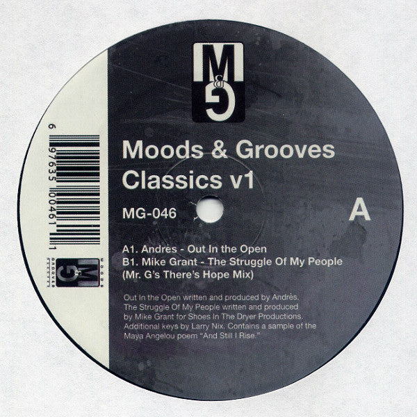 Andrés / Mike Grant : Moods & Grooves Classics v1 (12")