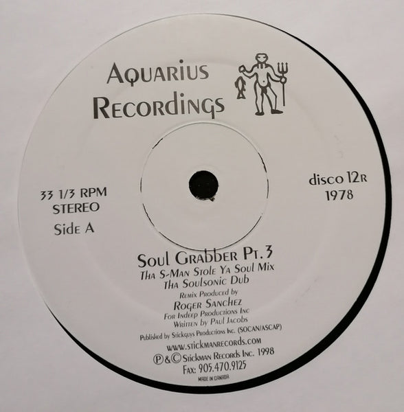 Paul Jacobs : Soul Grabber Pt. 3 (The Remixes) (12")