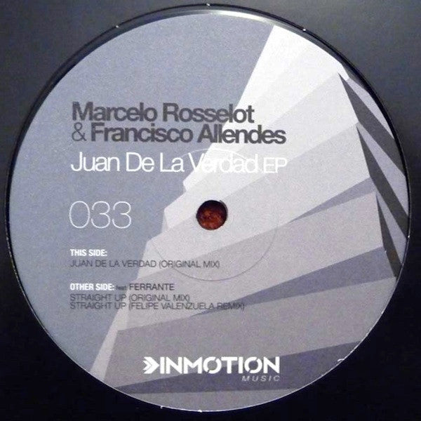 Marcelo Rosselot & Francisco Allendes : Juan De La Verdad EP (12")