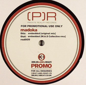 Madoka : Embedded (12", Promo)