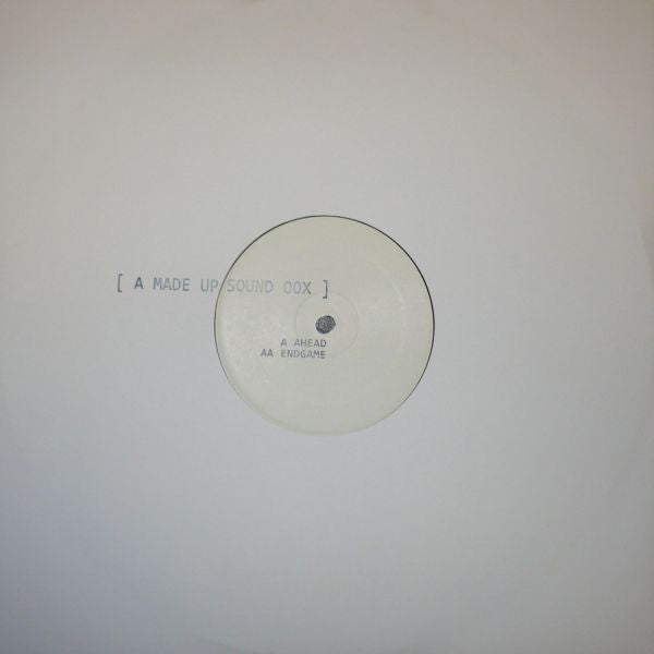 A Made Up Sound : Ahead / Endgame (12", W/Lbl, Sta)