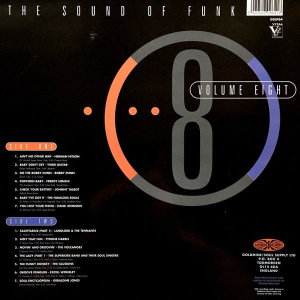 Various : The Sound Of Funk - Eight (LP, Comp)