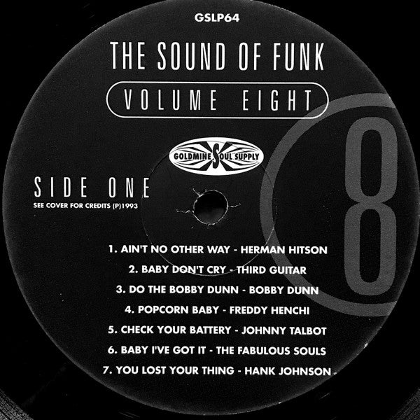 Various : The Sound Of Funk - Eight (LP, Comp)