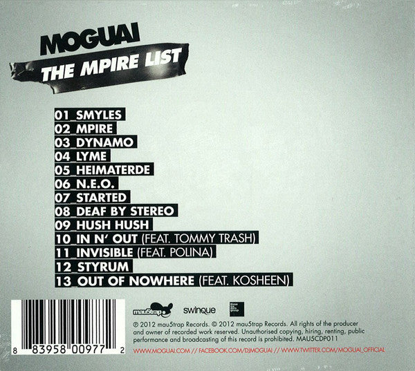 Moguai : Mpire (CD, Album)