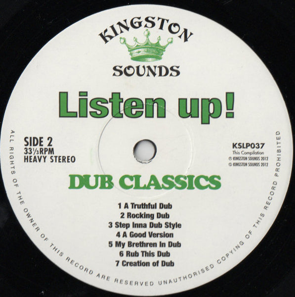 Various : Listen Up! Dub Classics (LP, Comp)