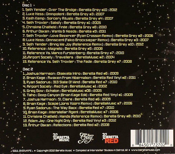 Various : Beretta Music: Ten Years Of Techno 2002 - 2012 (2xCD, Comp)