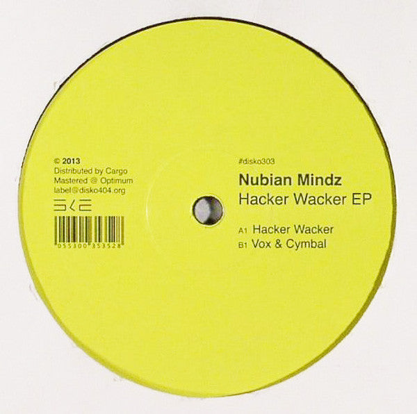 Nubian Mindz : Hacker Wacker EP (12", EP)