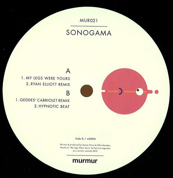 Sonogama : My Legs Were Yours EP (12", EP)