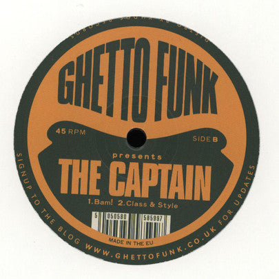 The Captain : Ghetto Funk Presents The Captain (12")