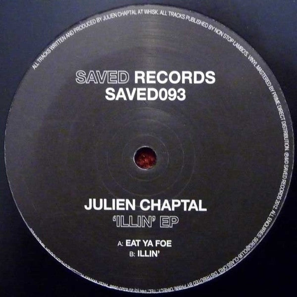 Julien Chaptal : Illin EP (12", EP)
