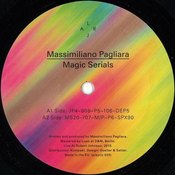 Massimiliano Pagliara : Magic Serials (12")