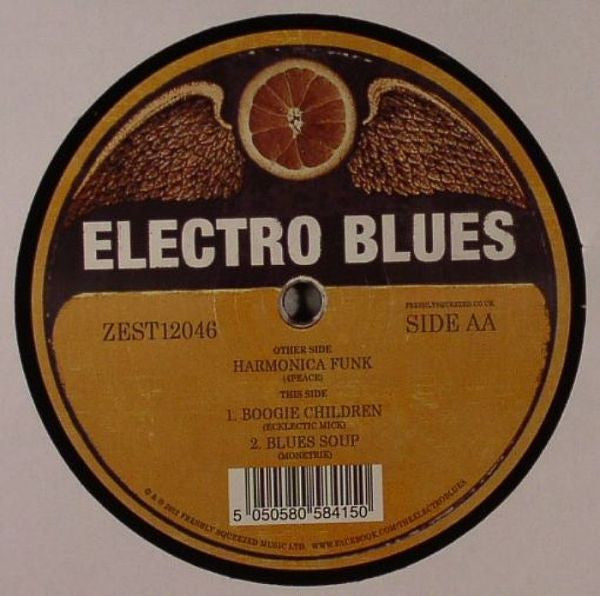 Various : Electro Blues (12", Ltd, Smplr)