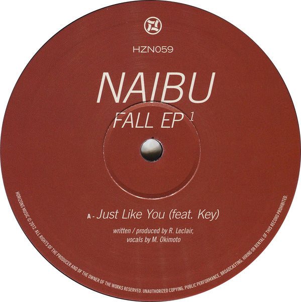 Naibu : Fall EP 1 (10", EP)