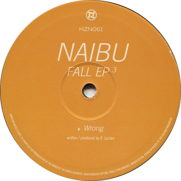 Naibu : Fall EP 3 (10", EP)