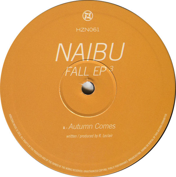 Naibu : Fall EP 3 (10", EP)