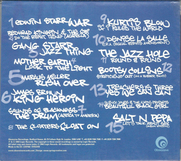 Various : Waxin' Lyrical Part.Two (Exploring The Roots Of Rap With The Lyrical Masters) (CD, Comp)