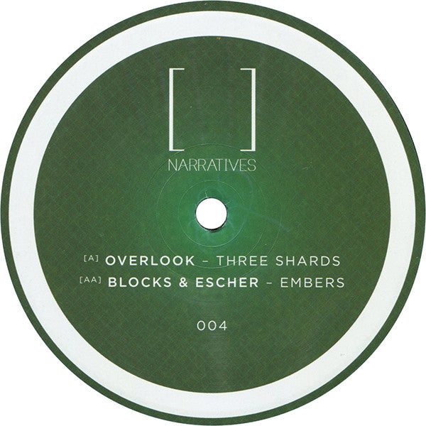 Overlook (2) / Blocks & Escher : Three Shards / Embers (12")