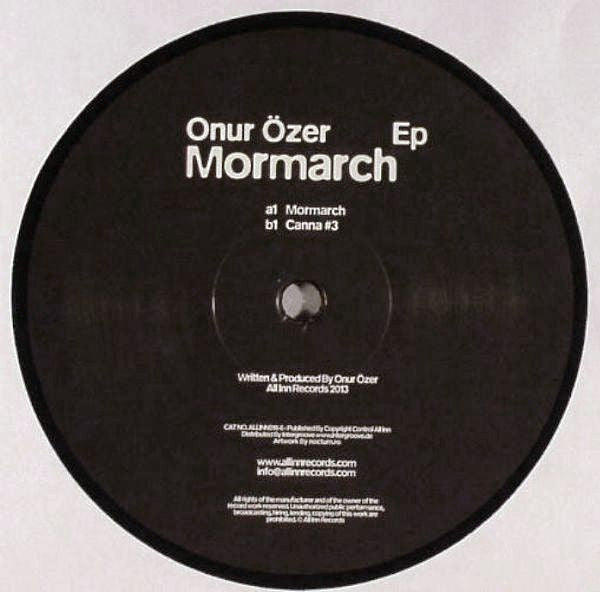 Onur Özer : Mormarch EP (12", EP)