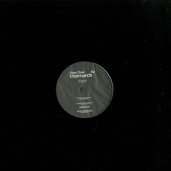 Onur Özer : Mormarch EP (12", EP)