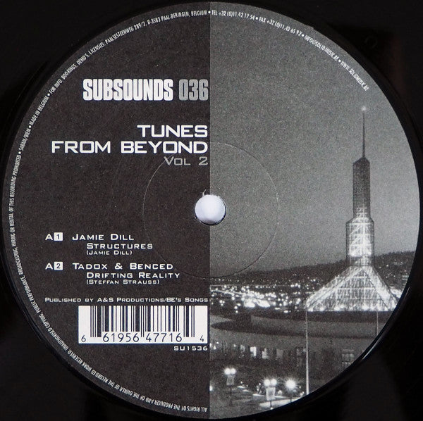 Various : Tunes From Beyond Vol. 2 (12")