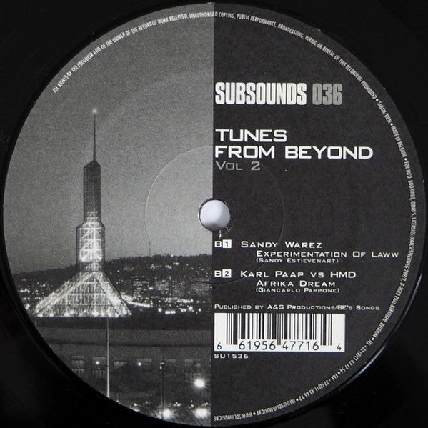 Various : Tunes From Beyond Vol. 2 (12")