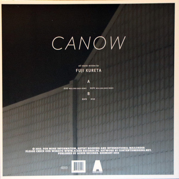 Fuji Kureta : Canow (12")