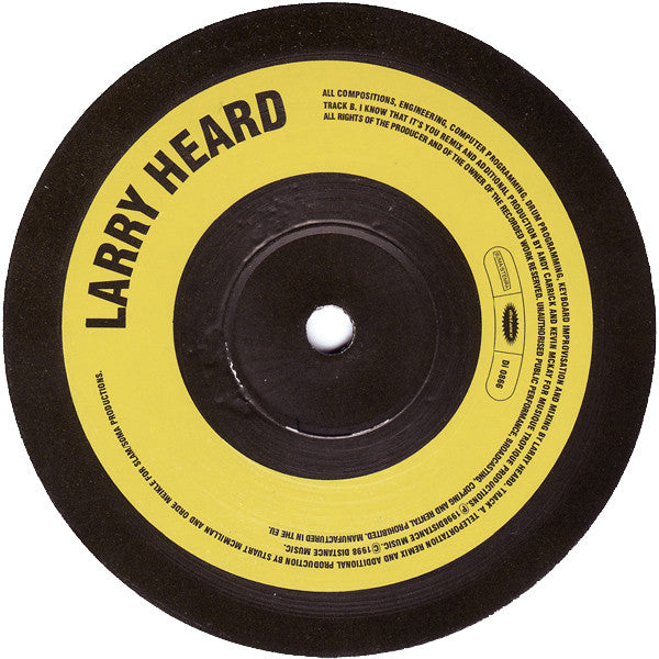 Larry Heard : Dance 2000 - The Glasgow Connection (12")