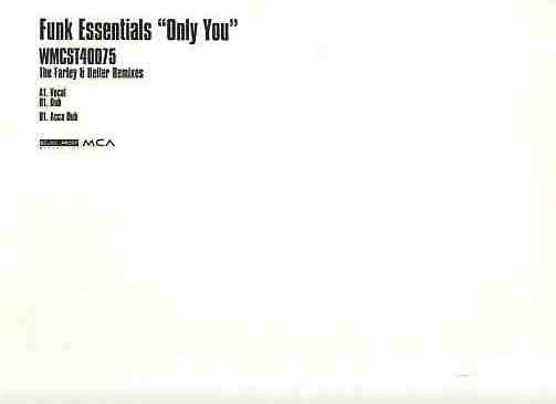 Funk Essentials : Only You (The Farley & Heller Remixes) (12", Promo)