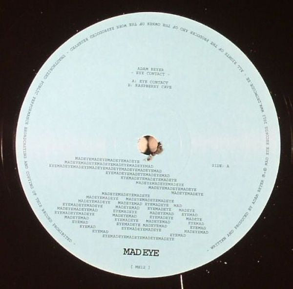 Adam Beyer : Eye Contact (12")