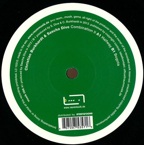 Christian Burkhardt & Sascha Dive : Combination II (12")