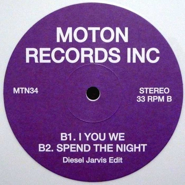 Black Room / Diesel & Jarvis : Doom! / I You We / Spend The Night (12", Unofficial, Whi)