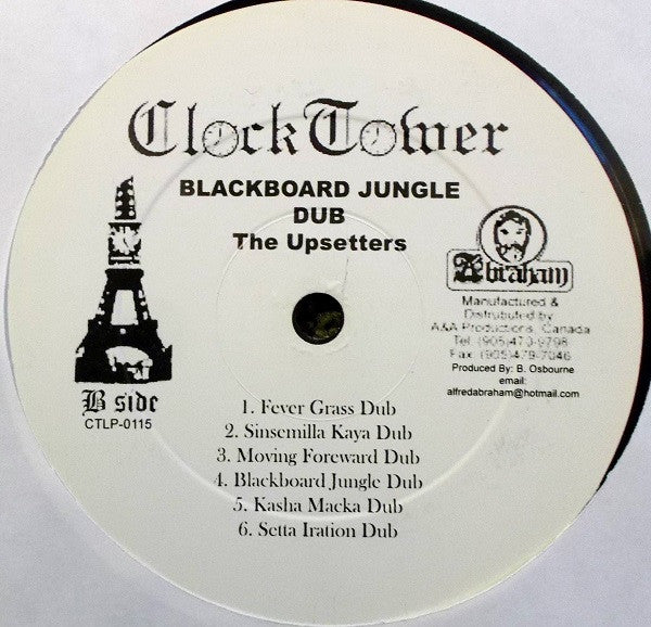 The Upsetters : Blackboard Jungle Dub (LP, Album, RE)