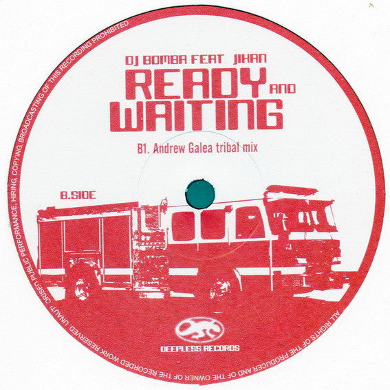 DJ Bomba : Ready And Waiting (12")