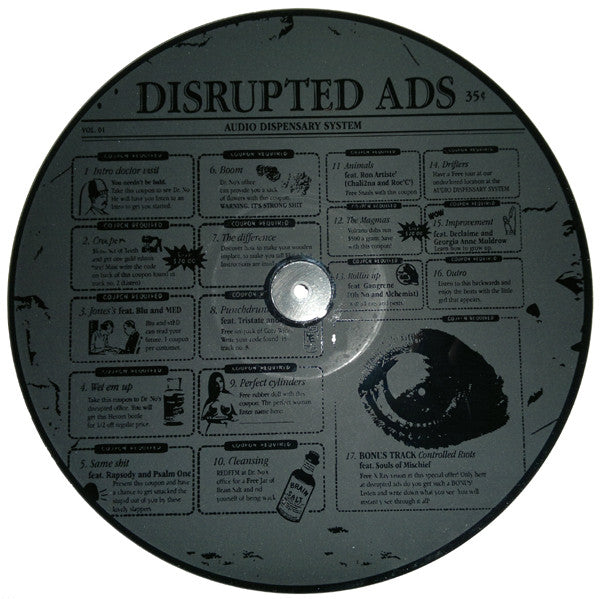 Oh No : Disrupted Ads (LP + LP, S/Sided, Etch + Flexi, 7", S/Sided + Albu)