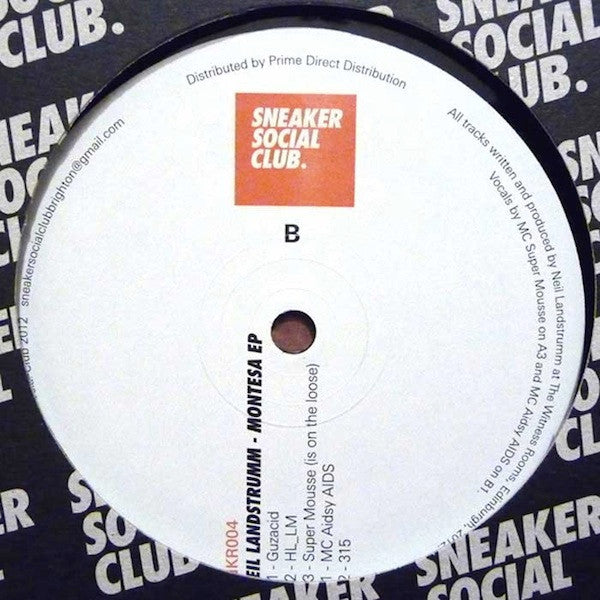 Neil Landstrumm : Montesa EP (12", EP)