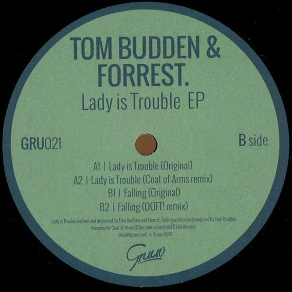 Tom Budden & Forrest. : Lady Is Trouble EP (12", EP)