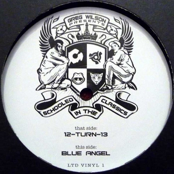 Greg Wilson : Schooled In The Classics #1 (12", Ltd, Unofficial, 180)