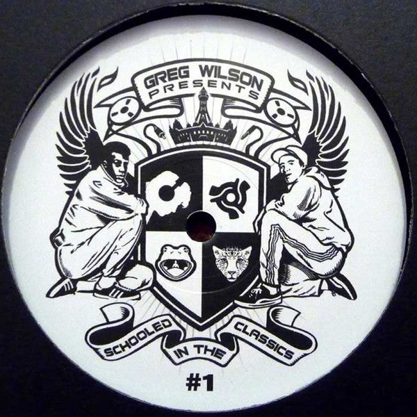 Greg Wilson : Schooled In The Classics #1 (12", Ltd, Unofficial, 180)