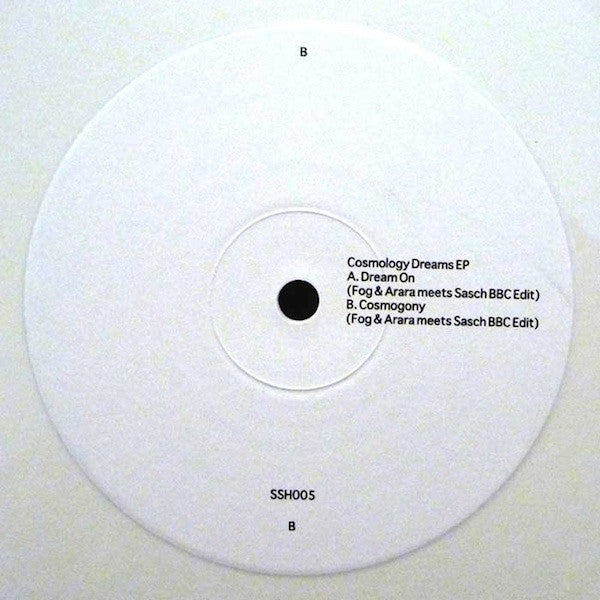 Fog & Arara Meets Sasch BBC : Cosmology Dreams EP (10", EP, Whi)