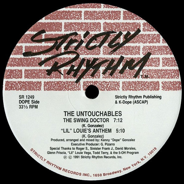 The Untouchables : The Swing Doctor (12", EP)