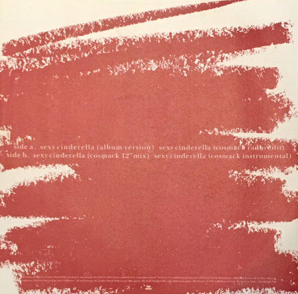 Lynden David Hall : Sexy Cinderella (12", Promo)