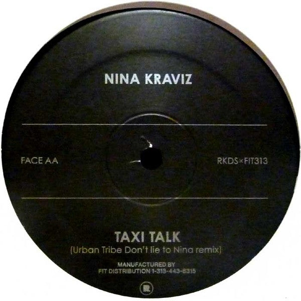 Nina Kraviz : Working (Marcellus Pittman Remix)  / Taxi Talk (Urban Tribe Don't Lie To Nina Remix) (12")