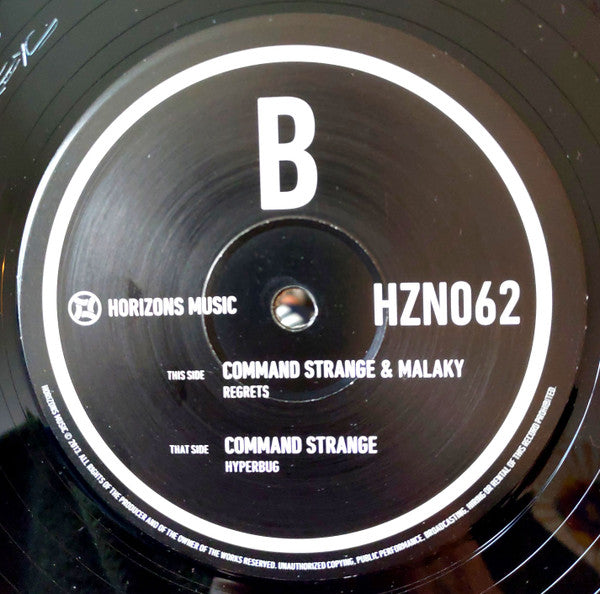 Command Strange : Hyperbug / Regrets  (12")