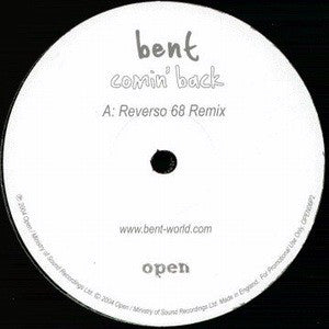 Bent : Comin' Back (12", Promo)