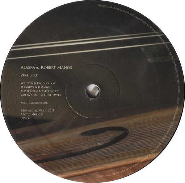 Alaska (2) & Robert Manos : Zeal (12")