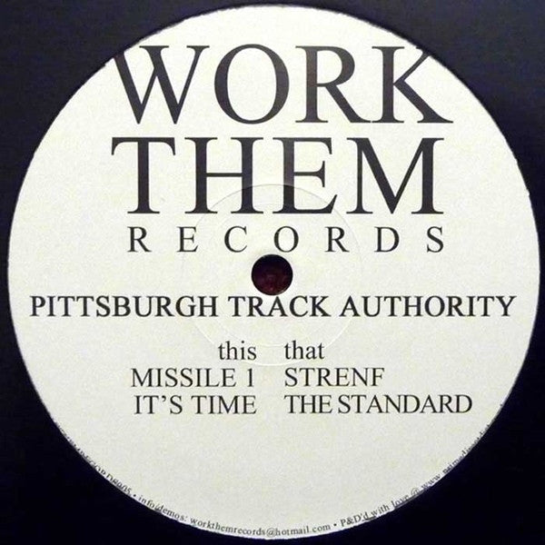 Pittsburgh Track Authority : Strenf EP (12")